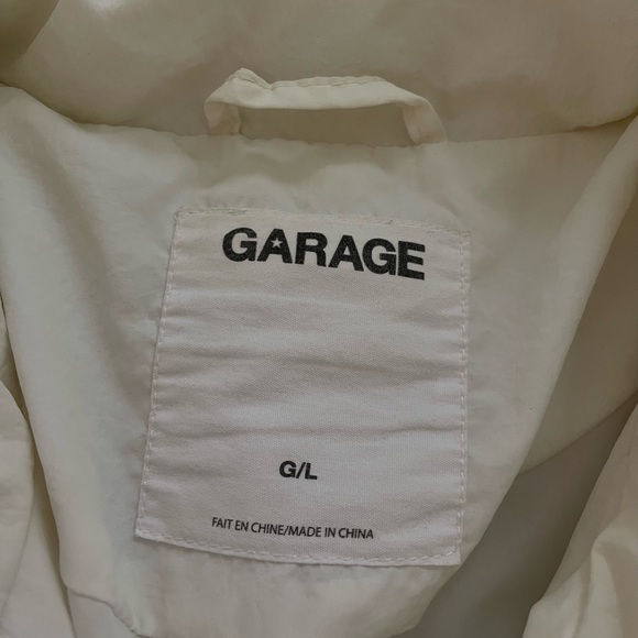 GARAGE cropped white coat - Picture 2 of 2